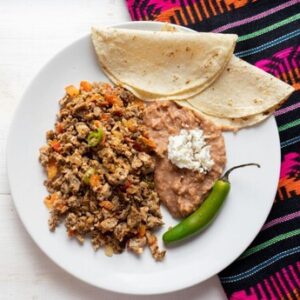 Machacado con huevo